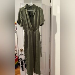 Olive Green Jumpsuit